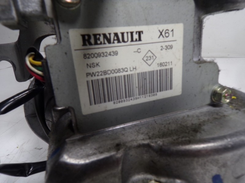 Recambio de columna direccion para renault kangoo 1.5 dci diesel cat referencia OEM IAM 7701070984 8200932439 8201558590