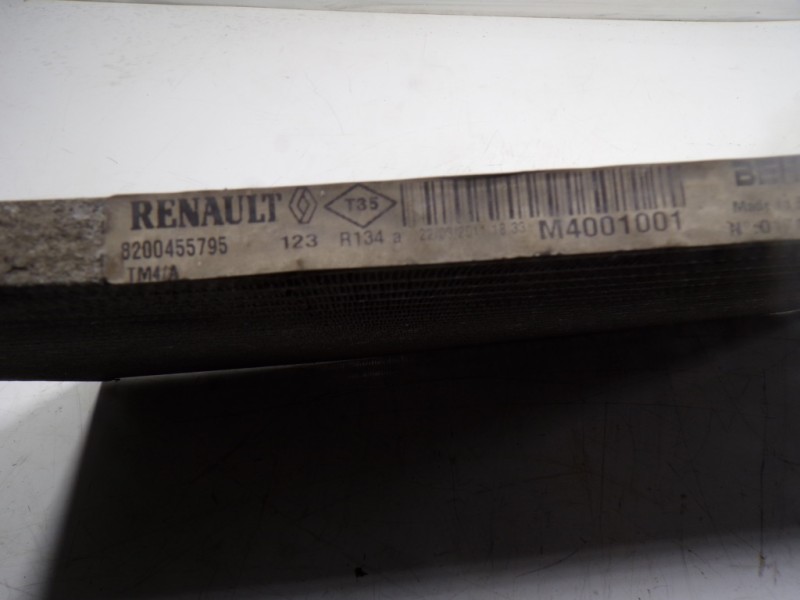 Recambio de condensador aire acondicionado para renault kangoo 1.5 dci diesel cat referencia OEM IAM 8200455795 8200455795 