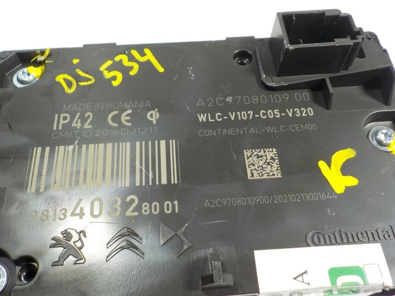 Recambio de modulo electronico para citroën c5 aircross live pack referencia OEM IAM 9813403280 9813403280 A2C97080109