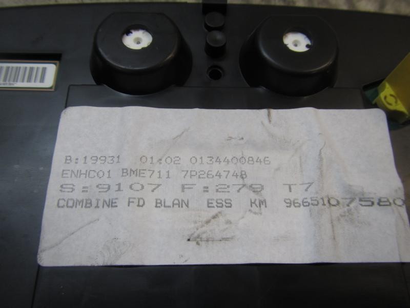 Recambio de cuadro instrumentos para peugeot 308 confort referencia OEM IAM 610336 9665107580 