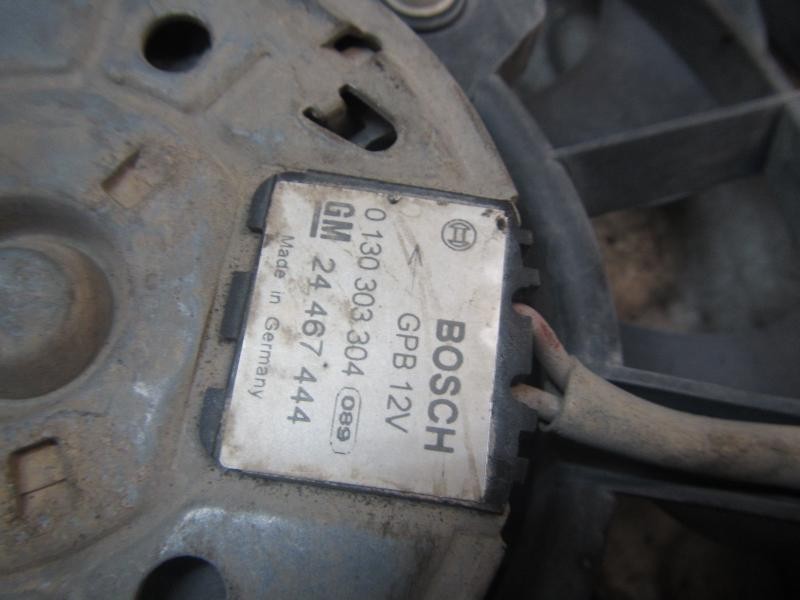 Recambio de electroventilador para opel astra h ber. 1.7 16v cdti referencia OEM IAM   