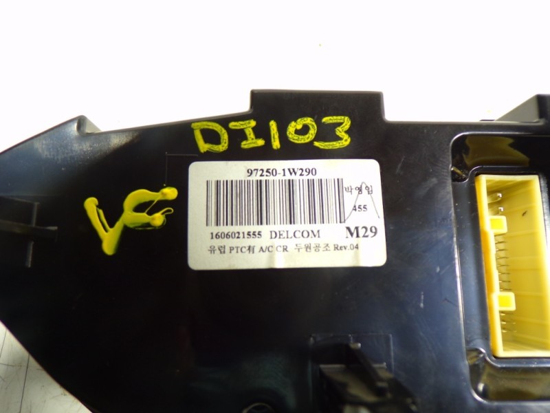 Recambio de mando climatizador para kia rio concept referencia OEM IAM 972501W290 972501W290 1606021555