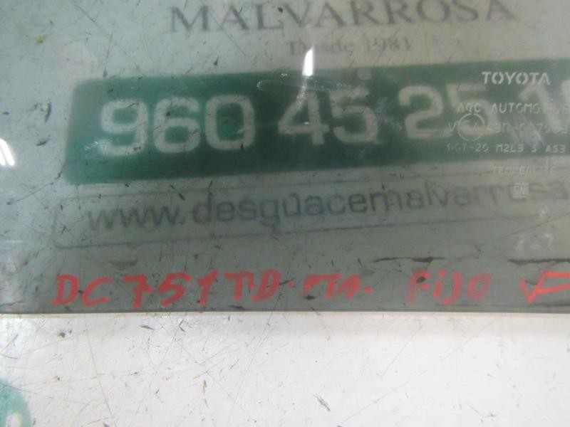 Recambio de cristal custodia trasero derecho para toyota rav4 hybrid fwd referencia OEM IAM 6812342200  