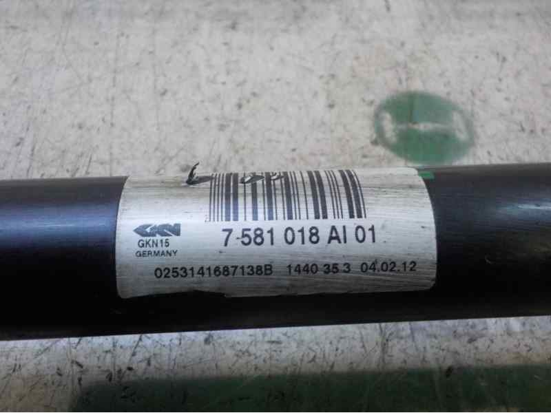 Recambio de transmision trasera derecha para bmw serie 5 lim. (f10) 530d xdrive referencia OEM IAM 33207581018 7581018 