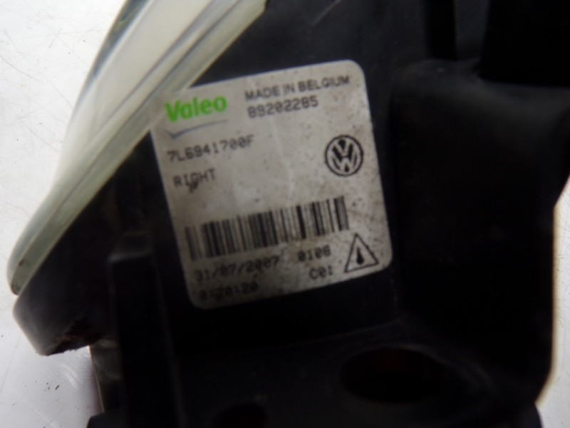 Recambio de faro antiniebla derecho para volkswagen touareg (7la) tdi r5 referencia OEM IAM 7L6941700F 7L6941700F 