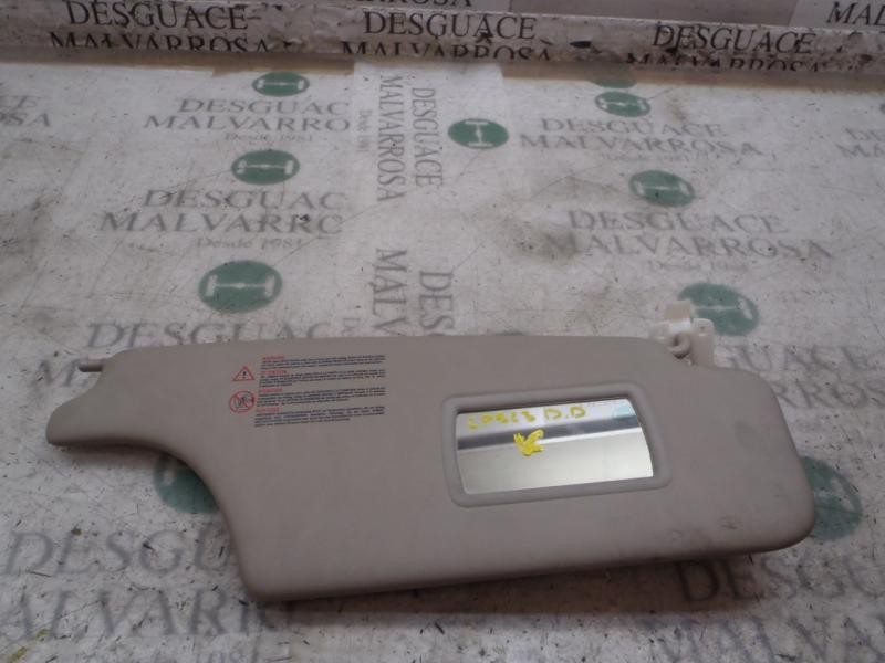 Recambio de parasol derecho para renault modus dynamique referencia OEM IAM 8200213199  