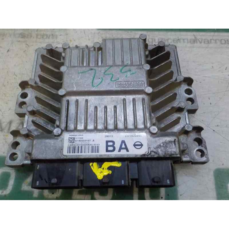 Recambio de centralita motor uce para nissan qashqai (j10) 1.5 dci turbodiesel cat referencia OEM IAM   