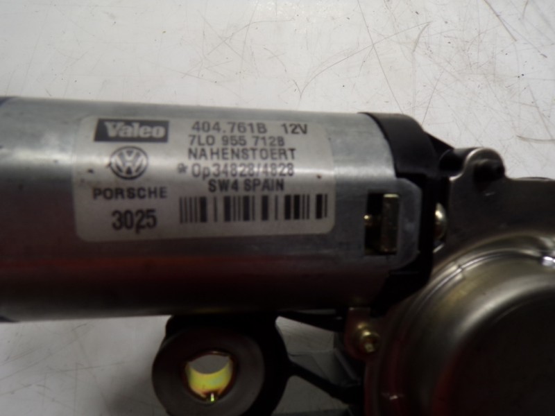 Recambio de motor limpia trasero para volkswagen touareg (7la) tdi r5 referencia OEM IAM 7L0955712C  