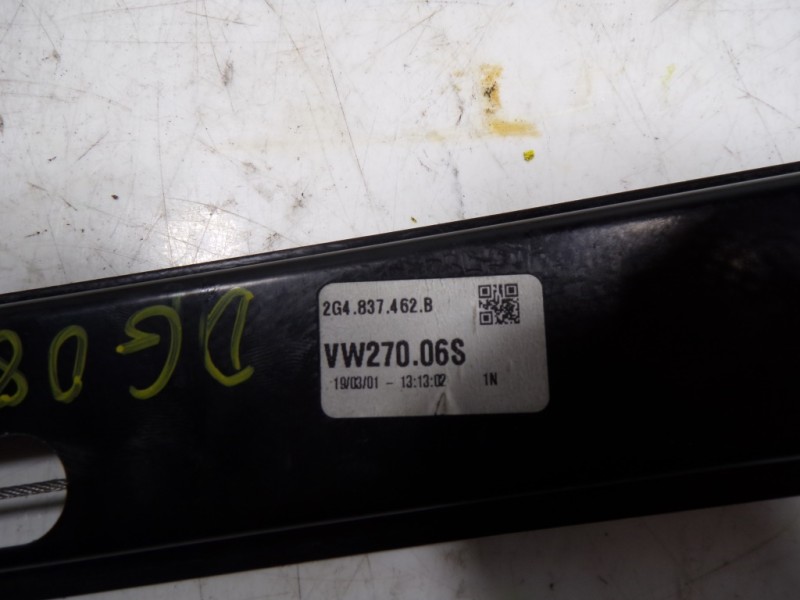 Recambio de elevalunas delantero derecho para volkswagen polo 1.0 referencia OEM IAM 2G4837462B 2G4837462B 