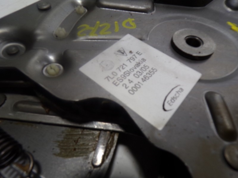 Recambio de palanca freno de mano para volkswagen touareg (7la) tdi r5 referencia OEM IAM 7L0721797N 7L0721797E 000146355