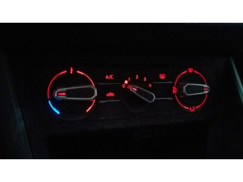 Recambio de mando calefaccion / aire acondicionado para volkswagen polo 1.0 referencia OEM IAM 2G1820045FEYW 2G1820045F 