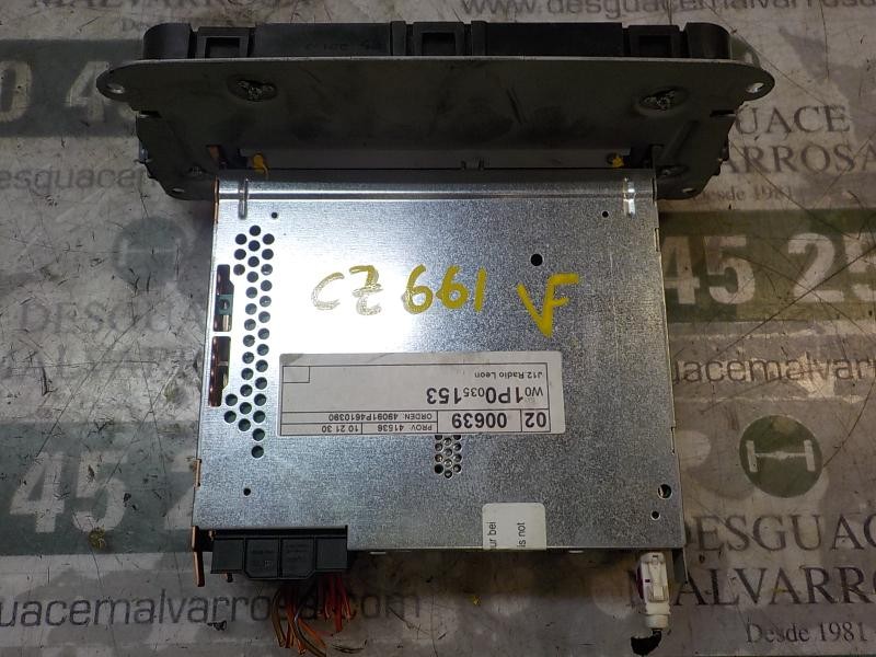 Recambio de sistema audio / radio cd para seat leon (1p1) 1.9 tdi referencia OEM IAM 1P0035153 1P0035153 