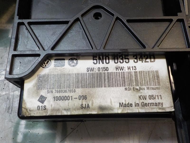 Recambio de modulo electronico para volkswagen golf vi (5k1) 1.6 tdi dpf referencia OEM IAM 5N0035341E 5N0035342D 