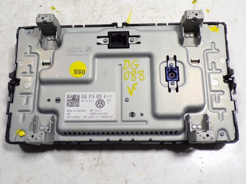 Recambio de pantalla multifuncion para volkswagen polo 1.0 referencia OEM IAM 5G6919605A 5G6919605A A2C15166200