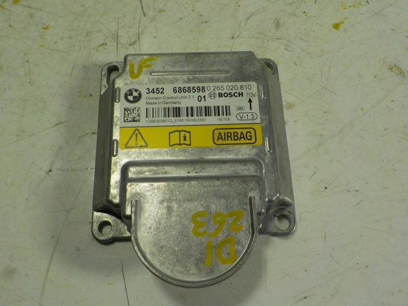 Recambio de centralita airbag para bmw serie 3 lim. (f30) 1.5 12v referencia OEM IAM  0265020810 0265020810