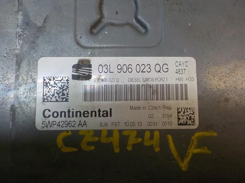 Recambio de centralita motor uce para seat toledo (kg3) reference referencia OEM IAM 03L906023QG 03L906023QG 5WP42962AA