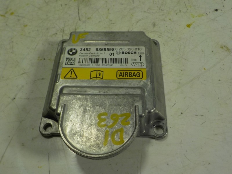 Recambio de centralita airbag para bmw serie 3 lim. (f30) 1.5 12v referencia OEM IAM  0265020810 0265020810