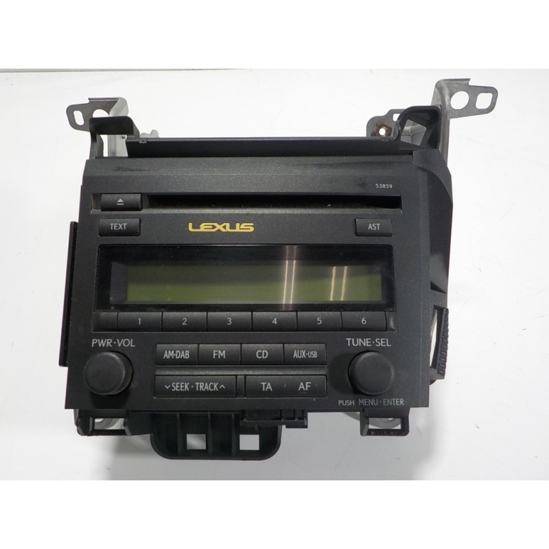 Recambio de sistema audio / radio cd para lexus ct 200h referencia OEM IAM 8612076140 8612076140 