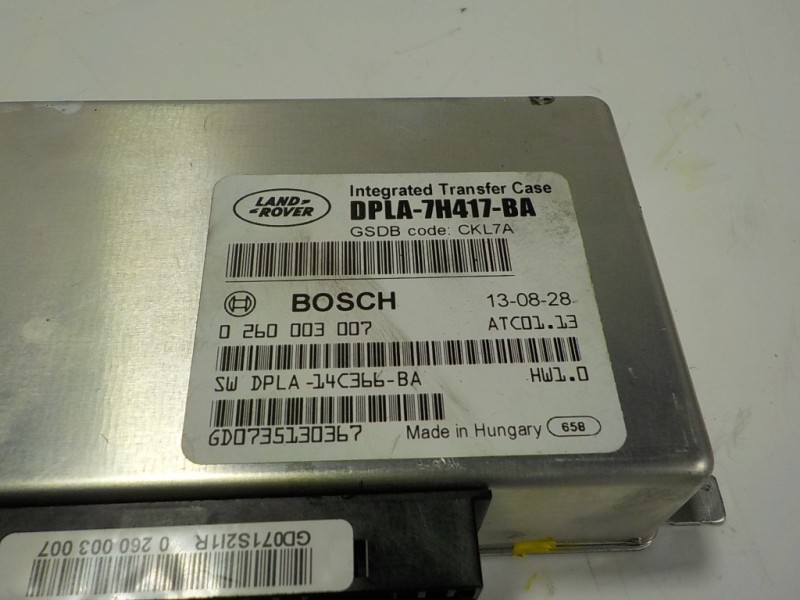 Recambio de modulo electronico para land rover range rover sport hse referencia OEM IAM LR052557 DPLA14C366BA 