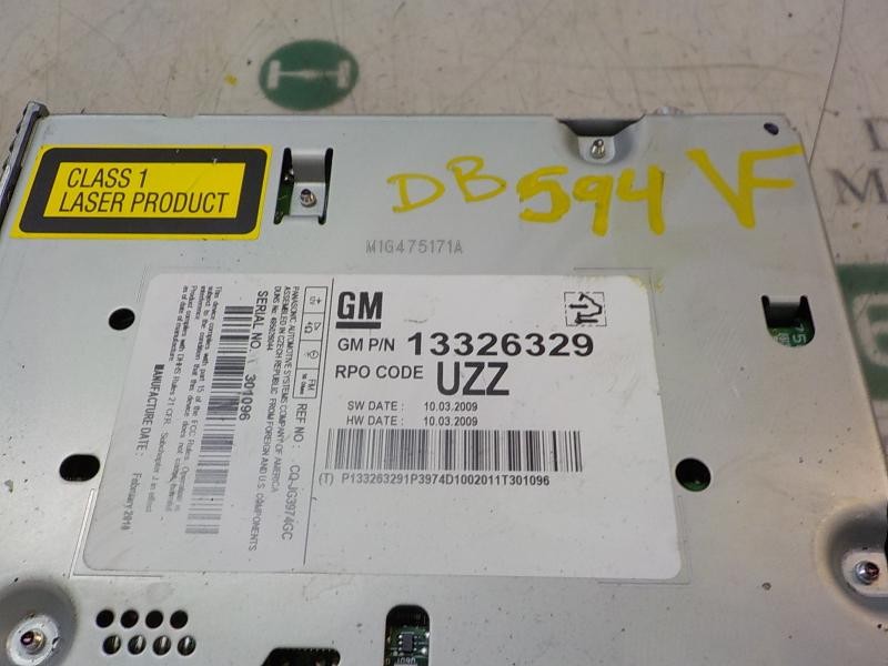 Recambio de sistema audio / radio cd para opel insignia berlina edition referencia OEM IAM 13336631  