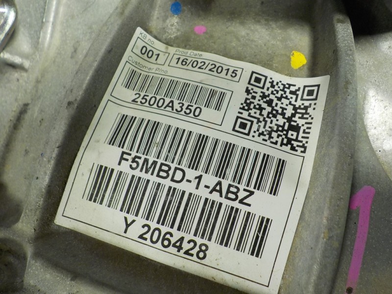 Recambio de caja cambios para mitsubishi space star (a00) 1.2 referencia OEM IAM 2500A353 2500A350 