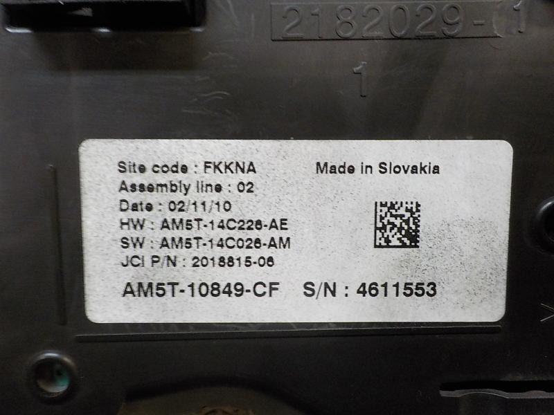Recambio de cuadro instrumentos para ford c-max 1.6 tdci cat referencia OEM IAM 2254319 AM5T10849CF 