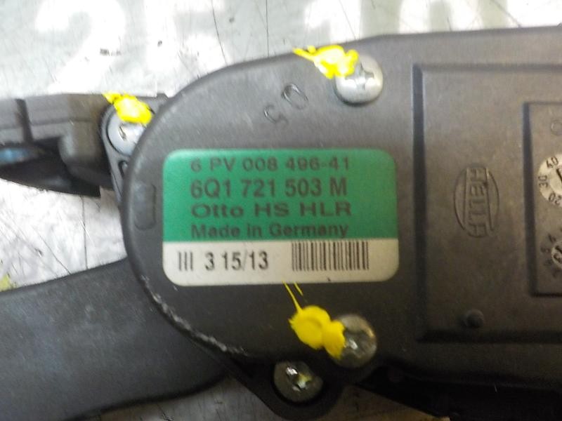 Recambio de potenciometro pedal para seat toledo (kg3) reference referencia OEM IAM 6Q1721503M 6Q1721503M 
