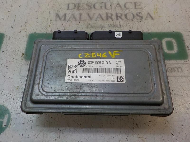 Recambio de centralita motor uce para volkswagen polo (6r1) 1.2 referencia OEM IAM 03E906019AK 03E906019M 5WA11002