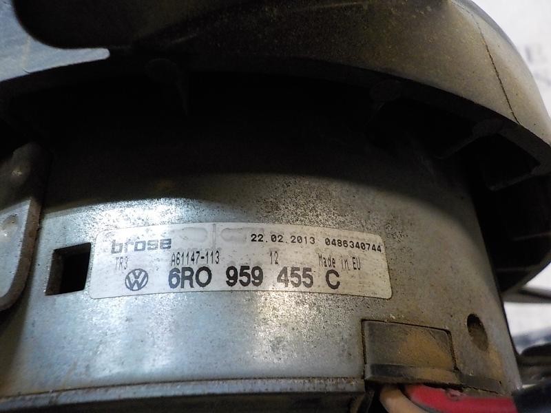 Recambio de electroventilador para volkswagen polo (6r1) 1.2 referencia OEM IAM 6R0959455C 6R0959455C 