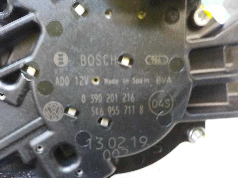 Recambio de motor limpia trasero para volkswagen polo (6r1) 1.2 referencia OEM IAM 5K6955711B 5K6955711B 0390201216