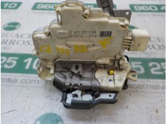 Recambio de cerradura puerta delantera derecha para audi a3 sportback (8p) 1.6 tdi attraction referencia OEM IAM 4F2837016B 4F28 2