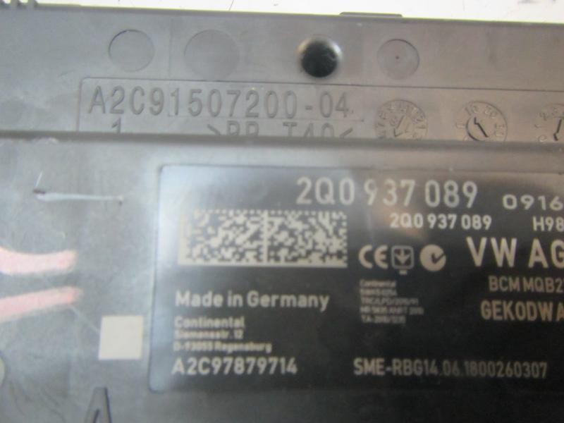 Recambio de modulo electronico para seat arona style referencia OEM IAM 2Q0937089 2Q0937089 A2C97879714