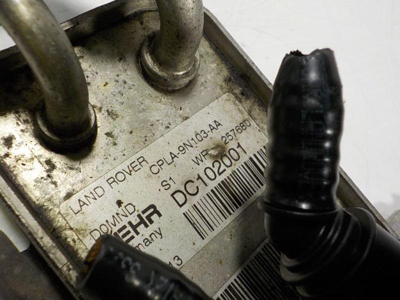 Recambio de enfriador gasoil para land rover range rover sport hse referencia OEM IAM  CPLA9N103AA 