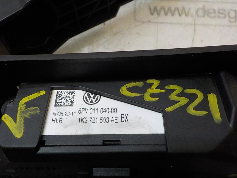 Recambio de potenciometro pedal para audi a3 sportback (8p) 1.6 tdi attraction referencia OEM IAM 1K2721503AJ 1K2721503AE 