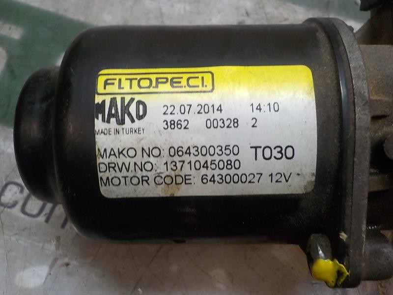 Recambio de motor limpia delantero para fiat fiorino 1.3 16v jtd cat referencia OEM IAM   