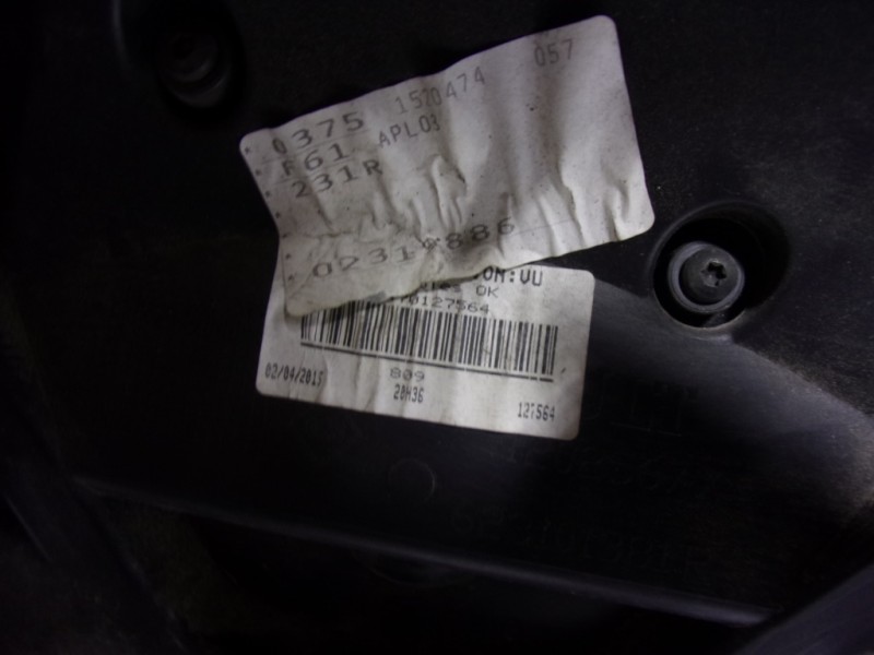 Recambio de rejilla para renault kangoo 1.5 dci diesel fap referencia OEM IAM  02319886 