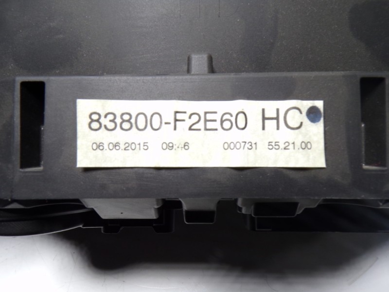 Recambio de cuadro instrumentos para toyota auris touring sports (e18) hybrid active referencia OEM IAM 83800F2E60 83800F2E60 