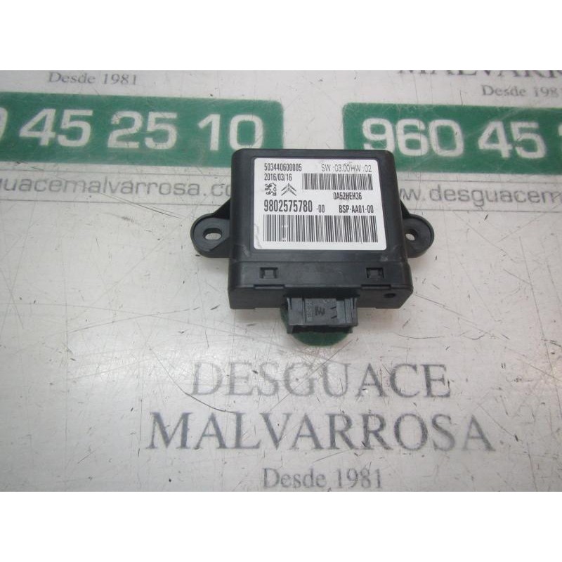 Recambio de modulo electronico para citroën c-zero seduction referencia OEM IAM 9802575780 9802575780 