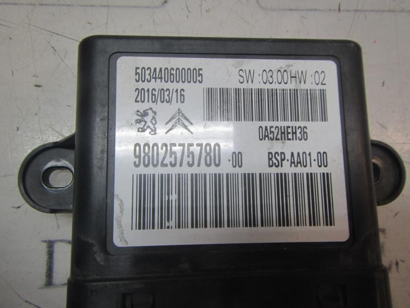 Recambio de modulo electronico para citroën c-zero seduction referencia OEM IAM 9802575780 9802575780 