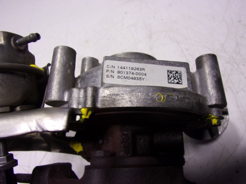 Recambio de turbocompresor para renault kangoo 1.5 dci diesel fap referencia OEM IAM  144119263R 