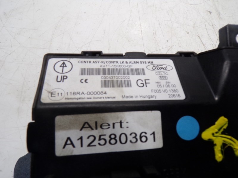 Recambio de modulo electronico para ford b-max 1.6 tdci cat referencia OEM IAM 2107388 AV1T15K600GF 