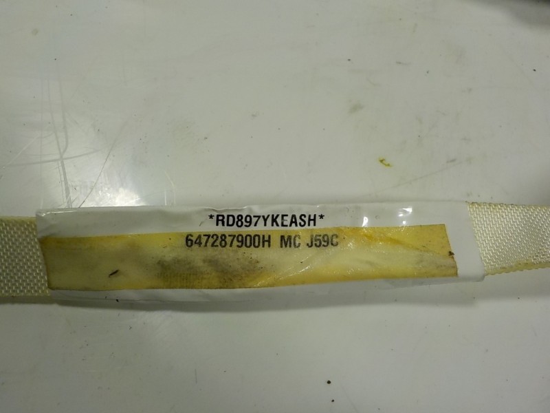 Recambio de airbag cortina delantero derecho para mazda 3 berlina (bp) evolution referencia OEM IAM  647287900H 