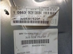 Recambio de elevalunas trasero derecho para skoda superb (3u4) 2.5 v6 tdi cat (bdg) referencia OEM IAM    2