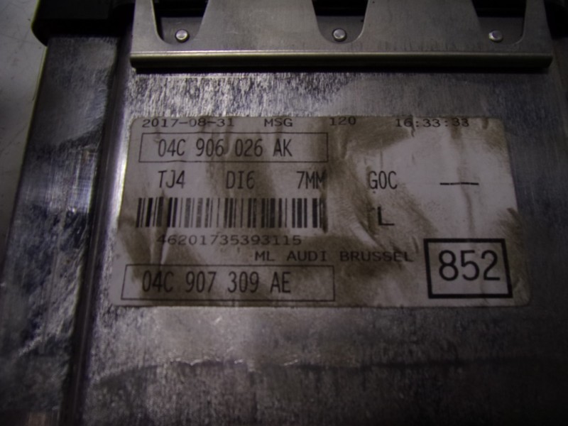 Recambio de centralita motor uce para audi a1 (8xk) 1.0 tfsi referencia OEM IAM 04C906026AK 04C907309AE 