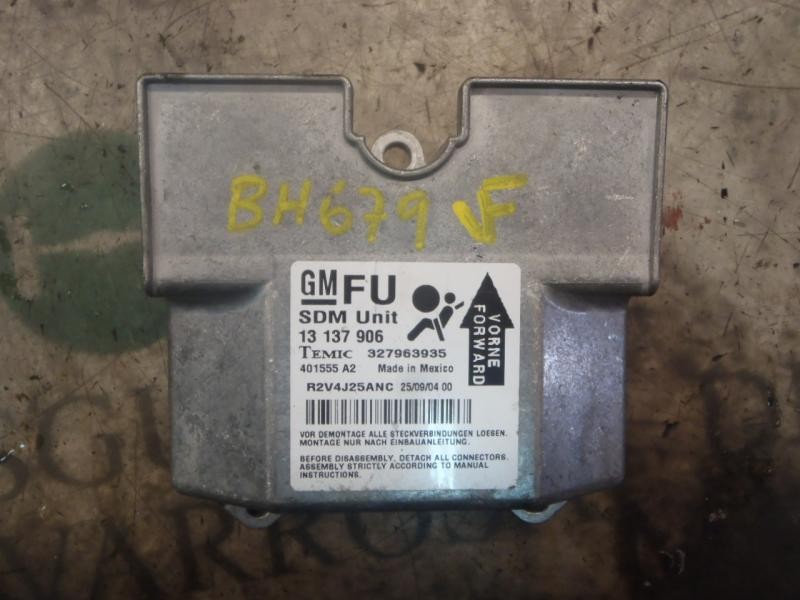 Recambio de centralita airbag para opel astra h caravan elegance referencia OEM IAM   