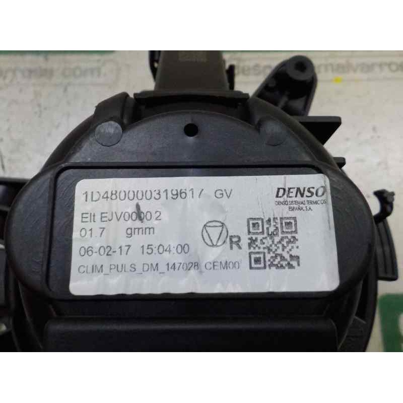 Recambio de motor calefaccion para citroën jumpy fugón 1.6 blue-hdi fap referencia OEM IAM 1617062780  