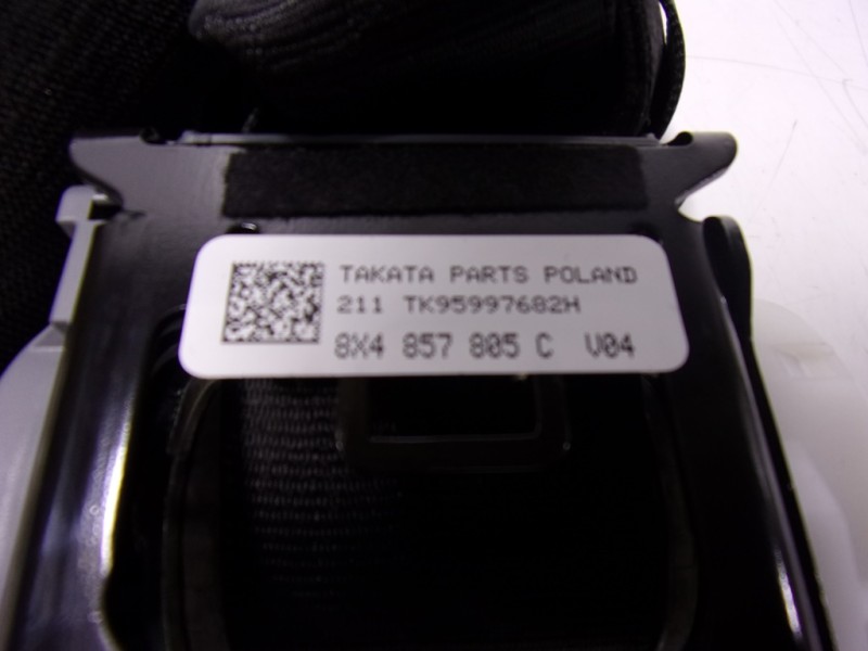 Recambio de cinturon seguridad trasero derecho para audi a1 (8xk) 1.0 tfsi referencia OEM IAM 8X4857805CV04 8X4857805C 