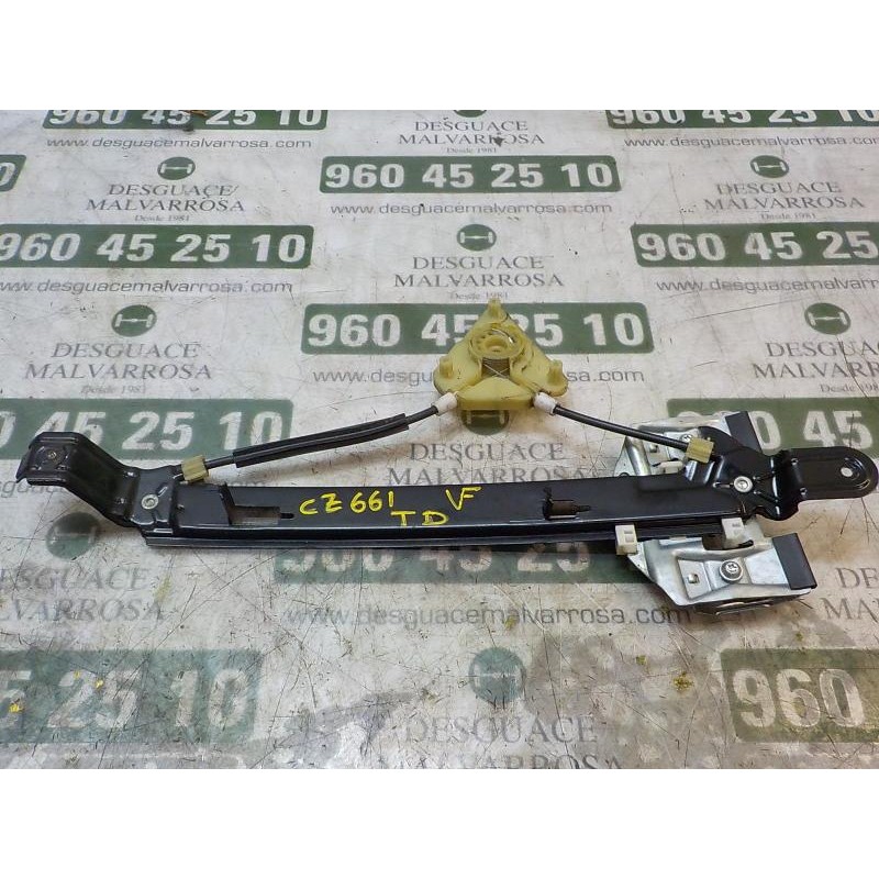 Recambio de elevalunas trasero derecho para seat leon (1p1) 1.9 tdi referencia OEM IAM 1P0839462A  