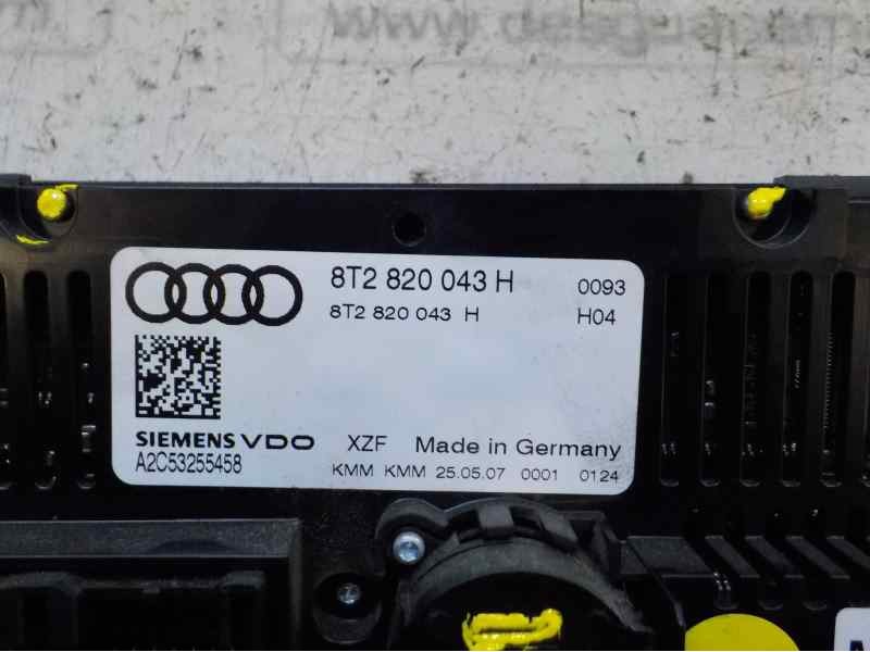 Recambio de mando climatizador para audi a5 coupe (8t) 3.0 tdi quattro referencia OEM IAM 8T2820043AGXZF 8T2820043H A2C53255458