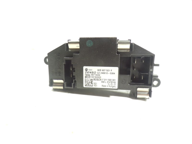 Recambio de resistencia calefaccion para volkswagen golf vi (5k1) 1.4 16v tsi referencia OEM IAM 3C0907521F 3C0907521F 